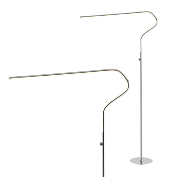 Julian 65.25" Integrated LED Metal Floor Lamp - JONATHAN Y